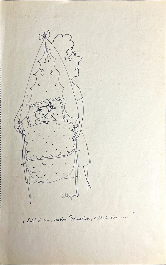 Siegfried Wagner - Lithograph - Hand signed: Great Lithograph by Siegfried Wagner a German Artist.HandsignedDoppelseitiger DruckSiefried Wagner 1936- geboren in FriedrichshafenStudium an der Kunstakademie StuttgartHaus de Kunst