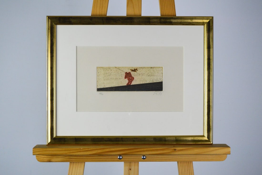 Zush, Evru - Etching - Handsigned - 2