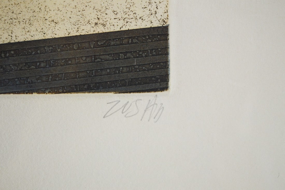 Zush, Evru - Etching - Handsigned - 6
