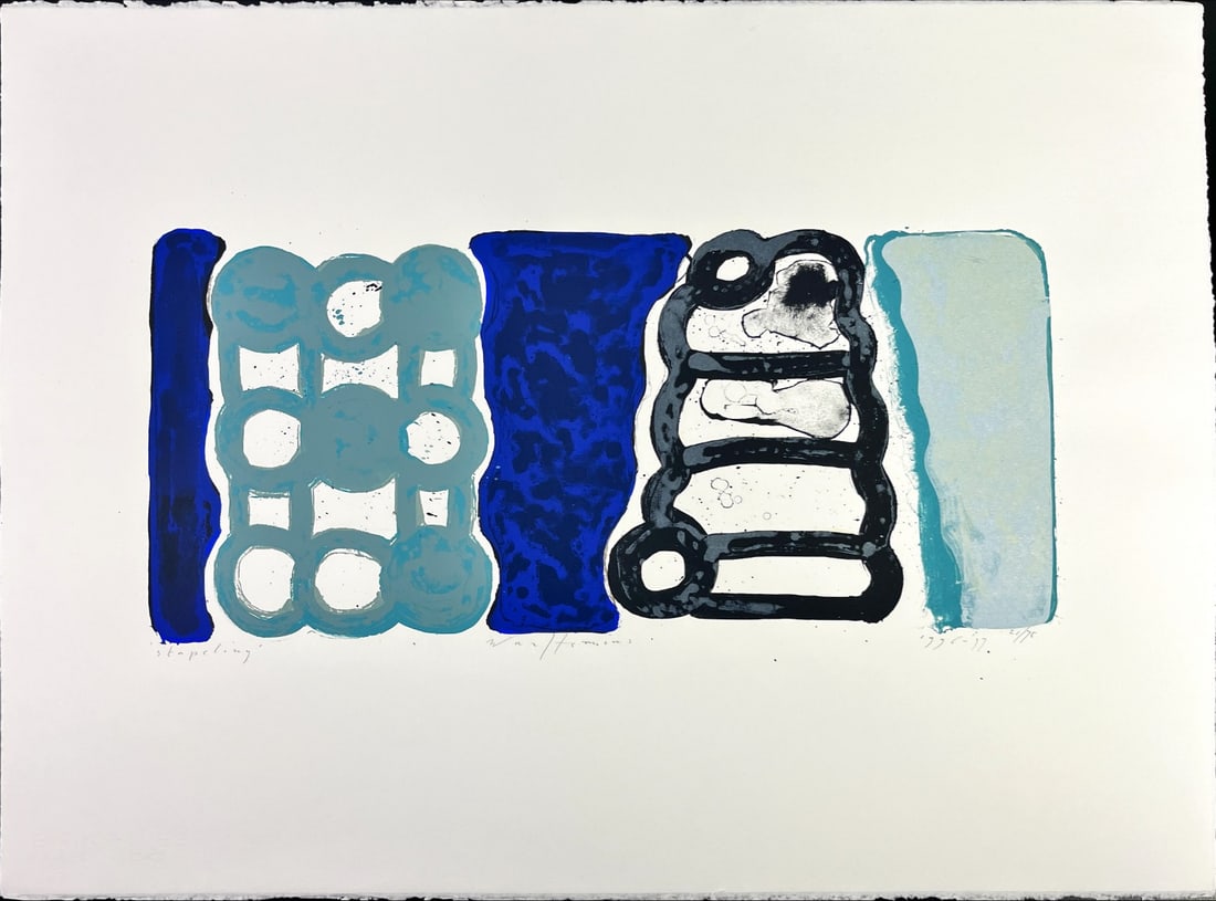 Piet Warffemius - Silkscreen - Handsigned (1 of 1)