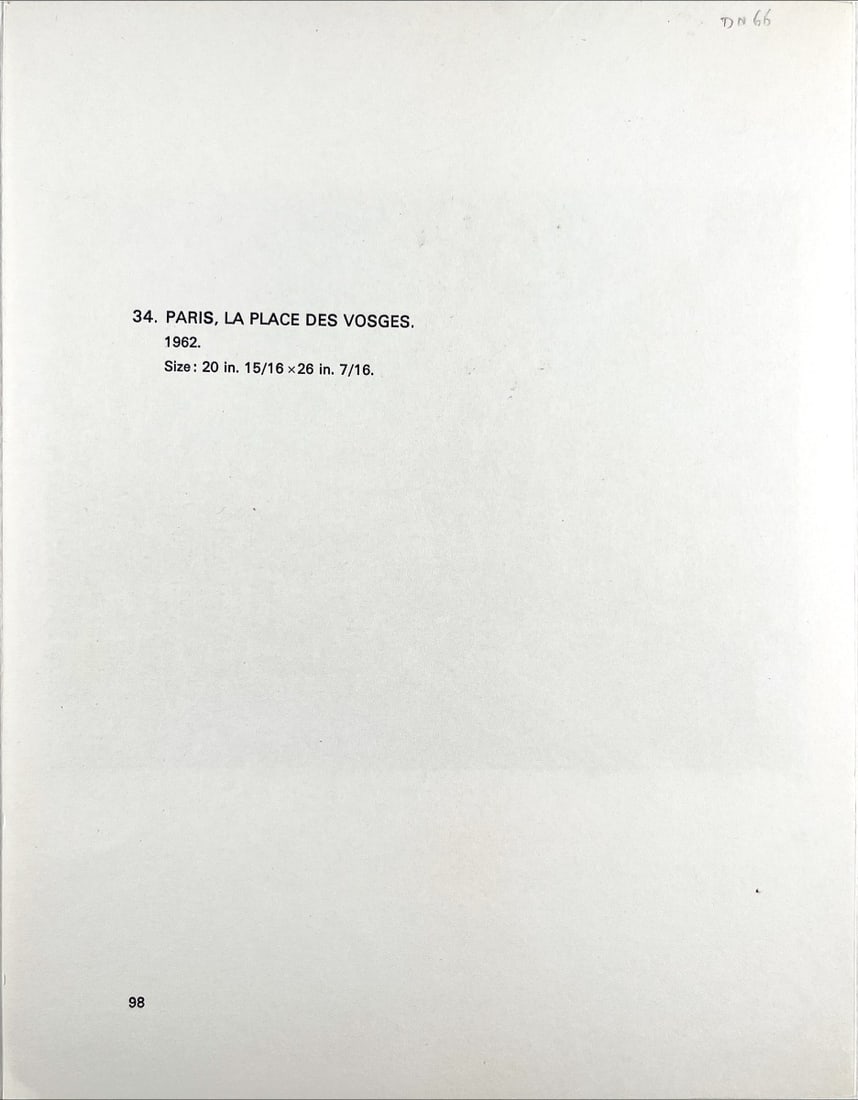 Buffet, Bernard - Lithograph - 3