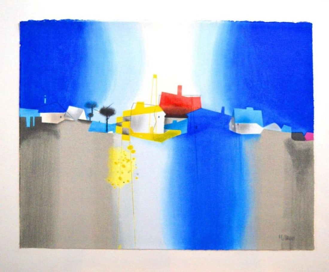 Hoffmann, Heinz - Watercolor - Handsigned (1 of 2)