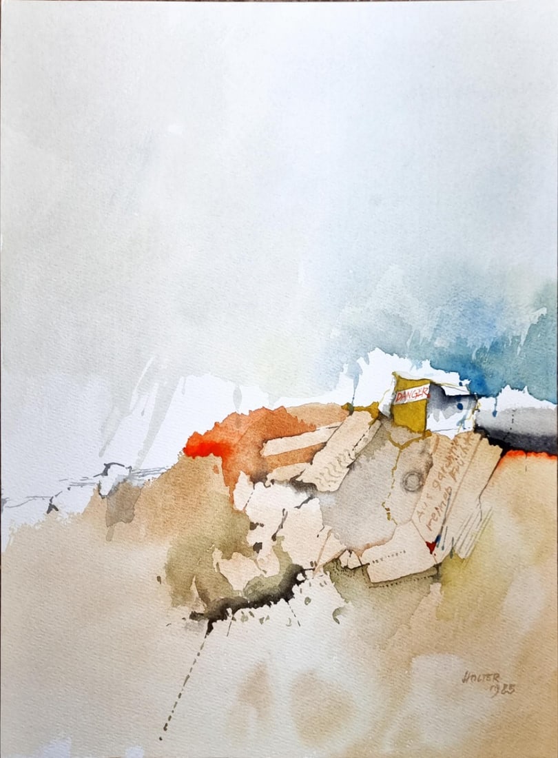 Michael Holter - Watercolor - Hand signed (1 of 1)