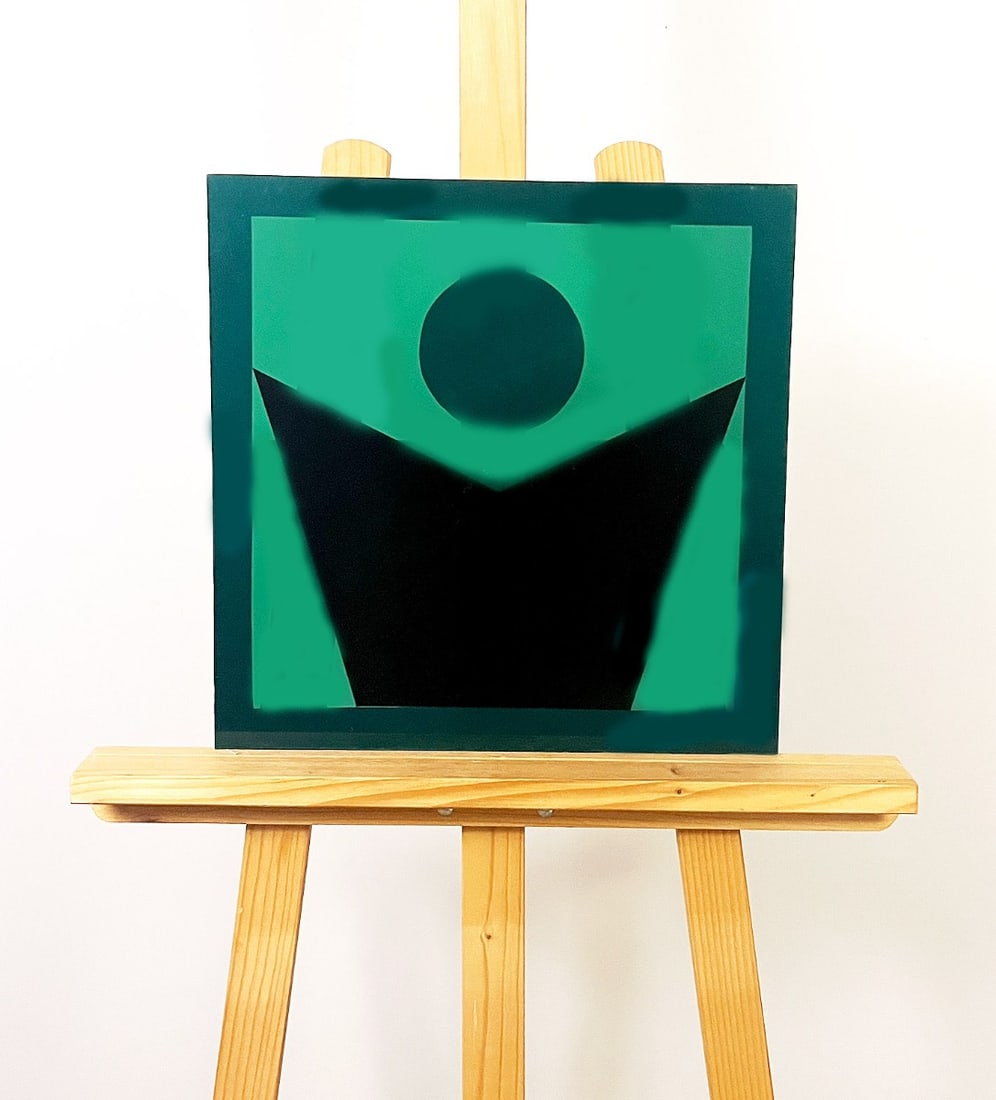 Ho Kan - Mixed Techniques on Plexiglass - 3