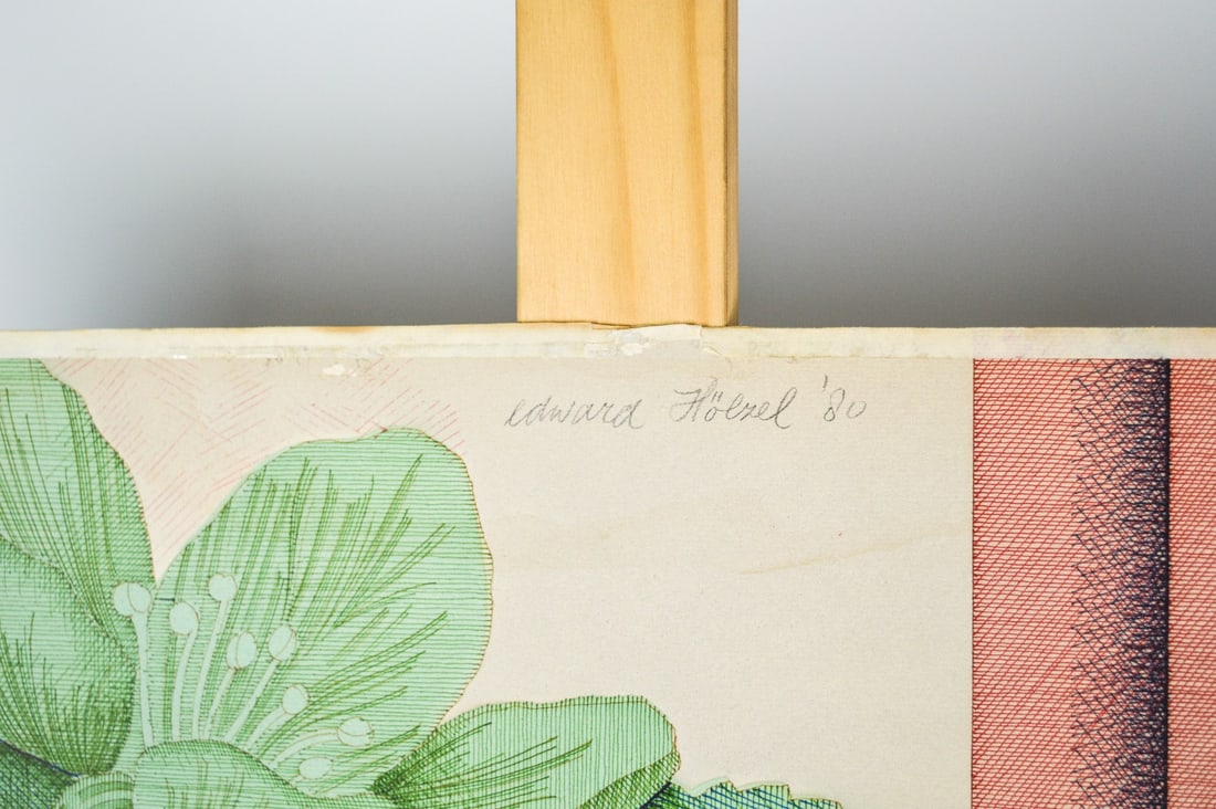Edward Holzel - Mixed Techniques - Hand-signed - 3
