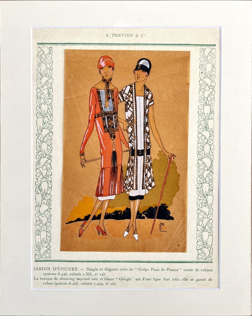 A. Prevost - Lithograph -Signed (1 of 1)