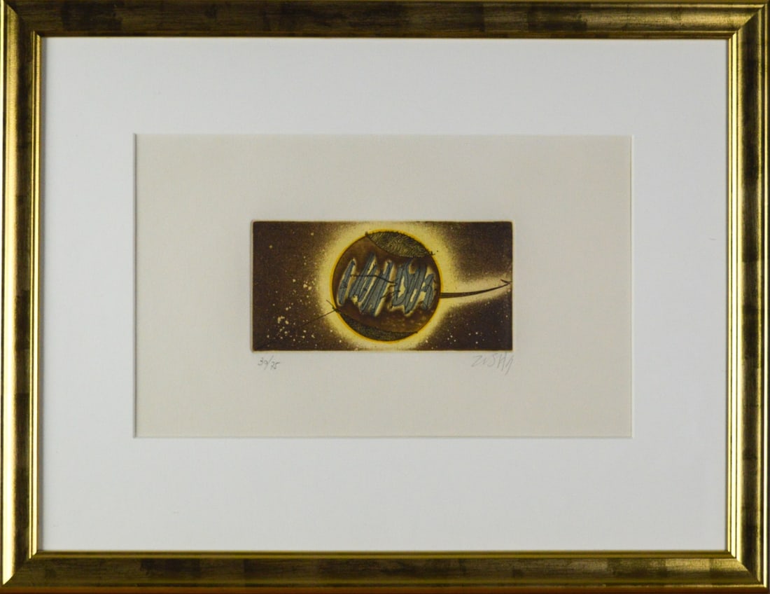 Zush, Evru - Etching. (1 of 7)