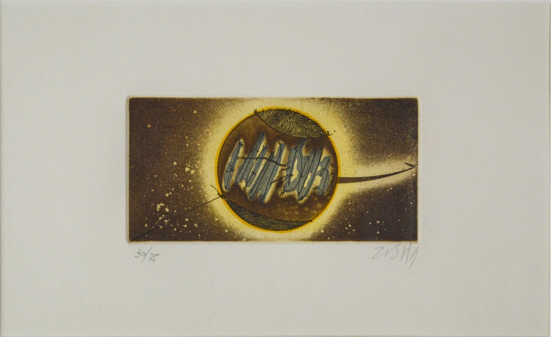 Zush, Evru - Etching. - 3