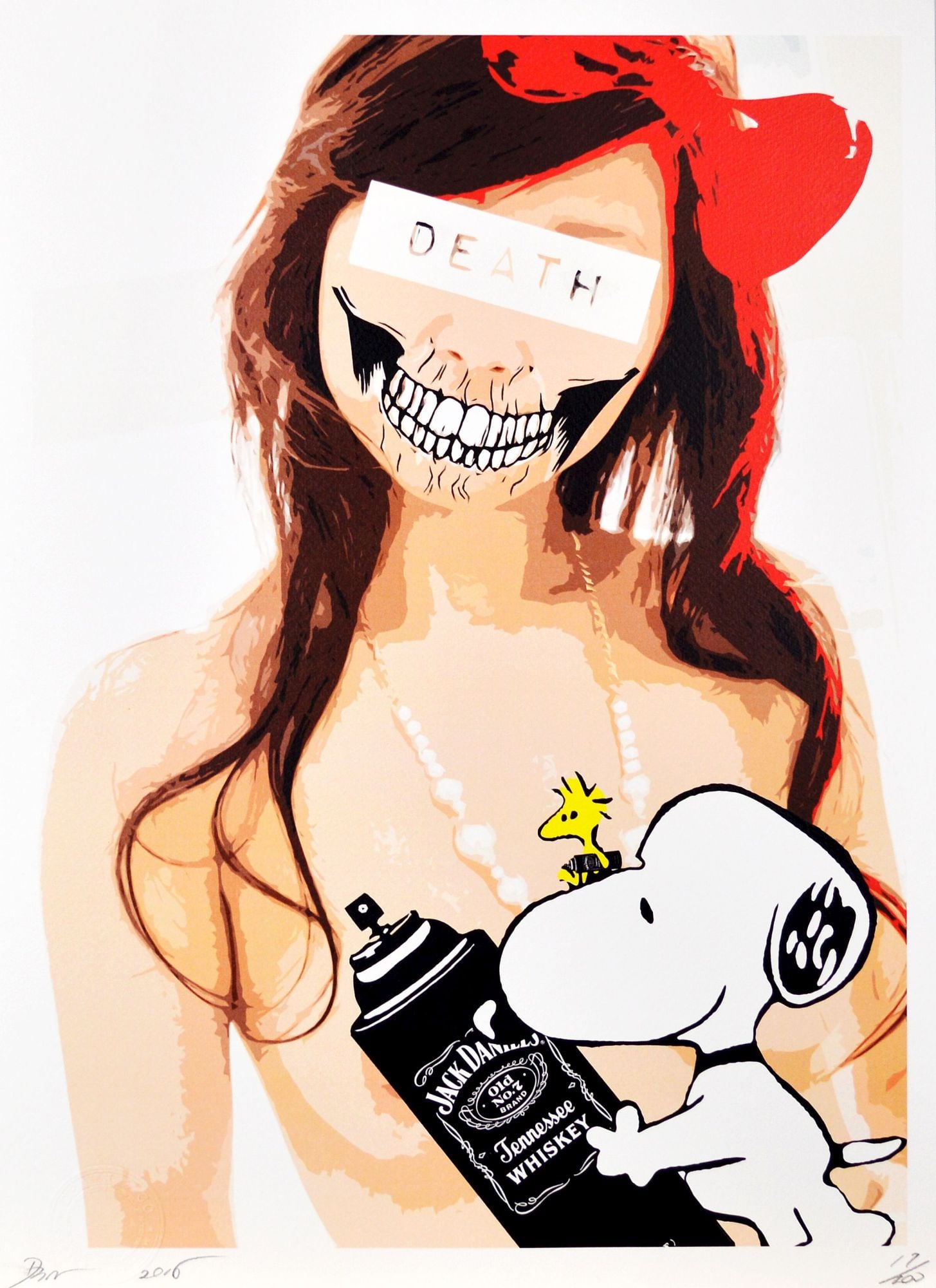 Death NYC - Silkscreen. (1 of 3)