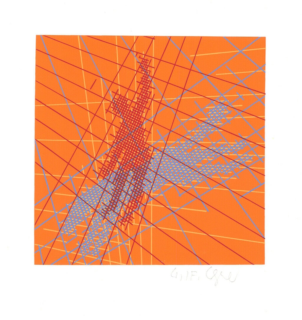 Wagner, G.I.F. - Handsigned Original serigraphy - Handsigned: Handsigned Original serigraphy