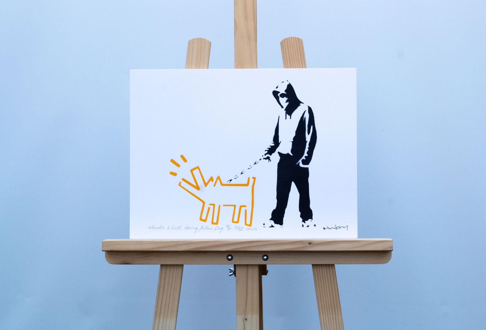 Banksy, after - Stencil / Spray. - 2