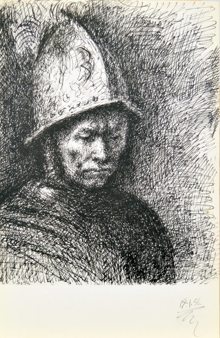 Picasso, Pablo, after - Carnet de la Californie: Pablo Picasso, after. lithograph | Carnet Californie #PABLOPICASSO (1881-1973) CARNET de la CALIFORNIE Lithograph 15.11.55 Pablo Picasso lithograph | Carnet de la Californie Medium: lithograph (after