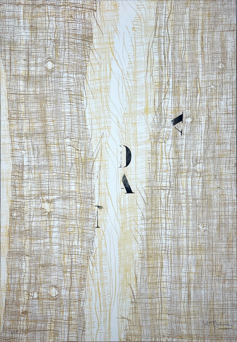 Josep María Codina - Mixed Techniques - Hand signed: Josep Maria Codina is an abstract Spanish painter, born in 1958.Since his childhood years, Josep Maria Codina has always had a pencil or a brush in his hand. His first exhibition took place in 1985 in