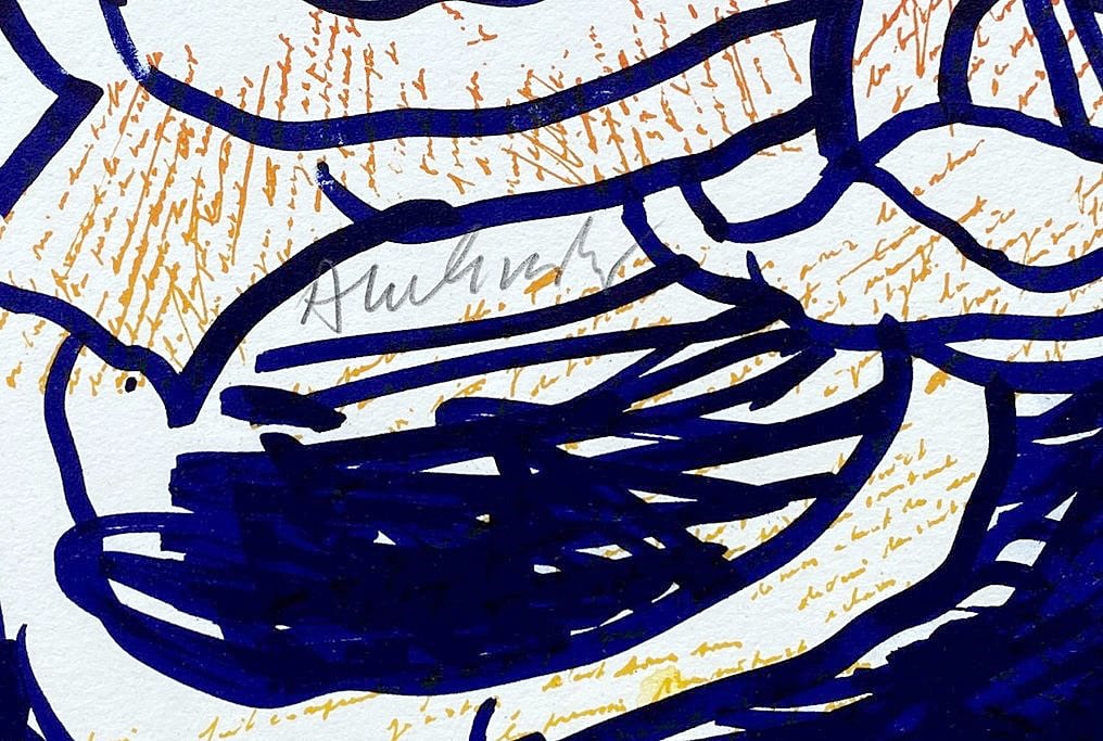 Pierre Alechinsky - Lithograph - Handsigned - 3