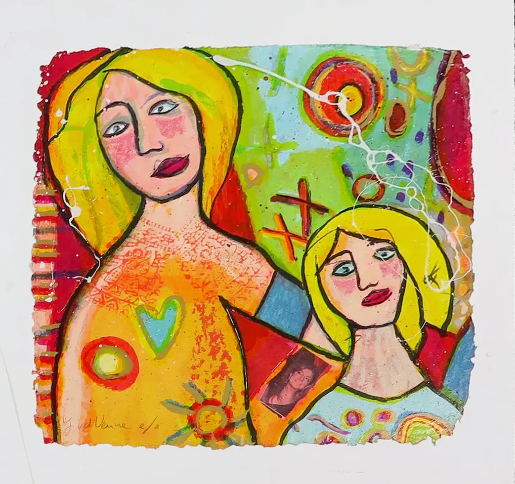 Jacqueline van der Venne - Mixed Techniques - Hand signed: Jacqueline van der VENNE (Heerlen 1962)Graphic designer, webdesigner, photographer, teacher training art & design, visual artistJacqueline van der Venne has studied both graphic and advertising design