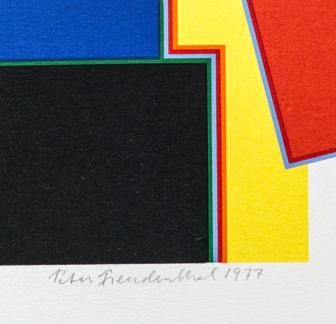 Peter Freudenthal - Silkscreen - Hand signed - 3