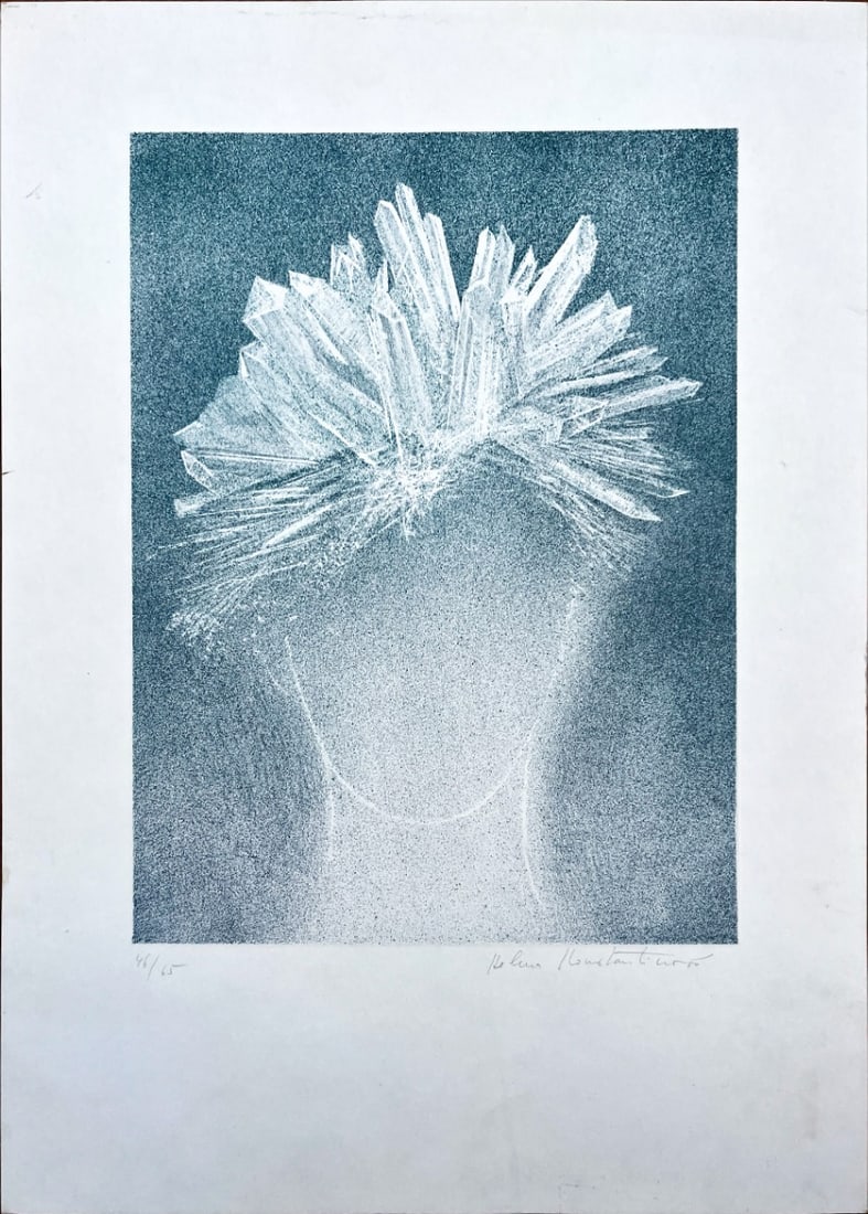 Helena Konstantinova - Etching - Hand-signed: Painter, printmaker, and illustrator Helena Konstantinova was born in Czechoslovakia in 1946. She attended the Vaclav Hollar Art School from 1961 to 1965 and the Academy of Arts, Architecture, and