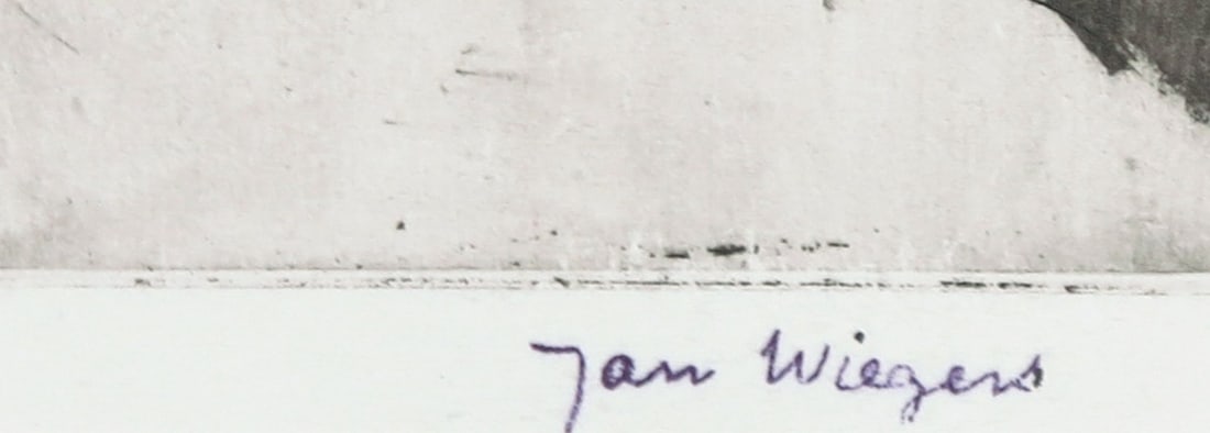 Wiegens, Jan - Etching - 2