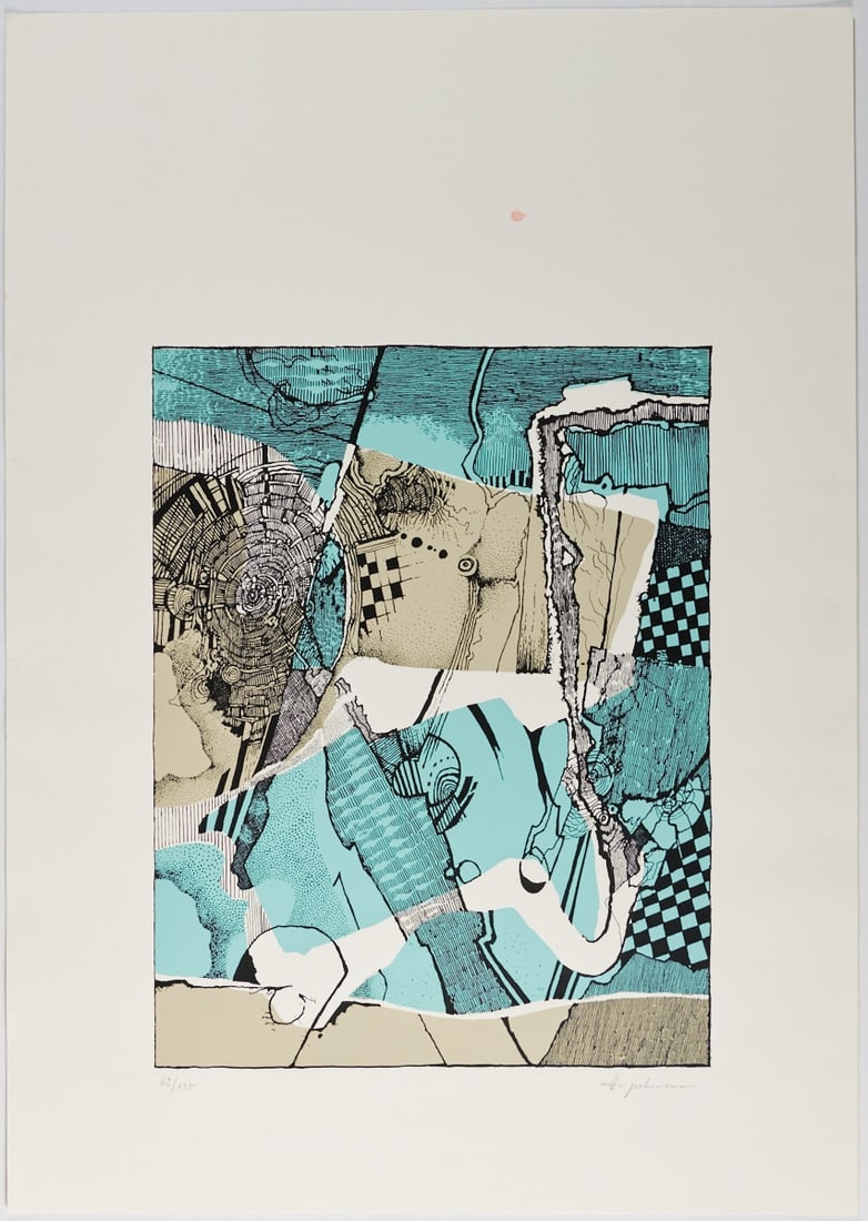 Karl-Heinz Hargesheimer - Lithograph - Hand signed: Karl-Heinz Hargesheimer German ArtistLithograph Hand signed and numbered