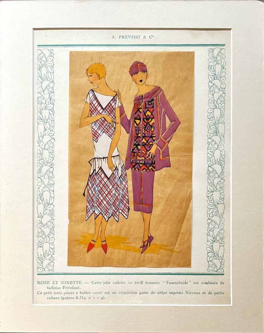 A. Prevost - Lithograph: Great French LithographComes with Passe-Partout