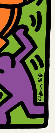 Keith Haring - Screenprint - Signed - 2