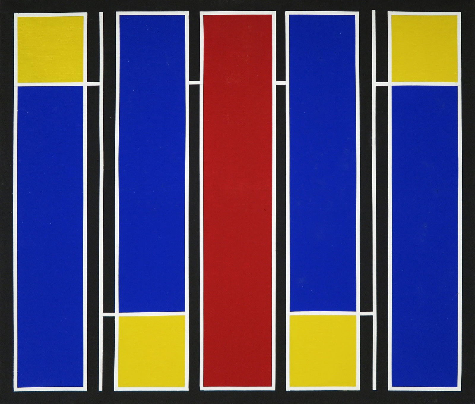 Berg, Siep van den - Acrylic Painting.: Berg, Siep van den - Acrylic Painting.