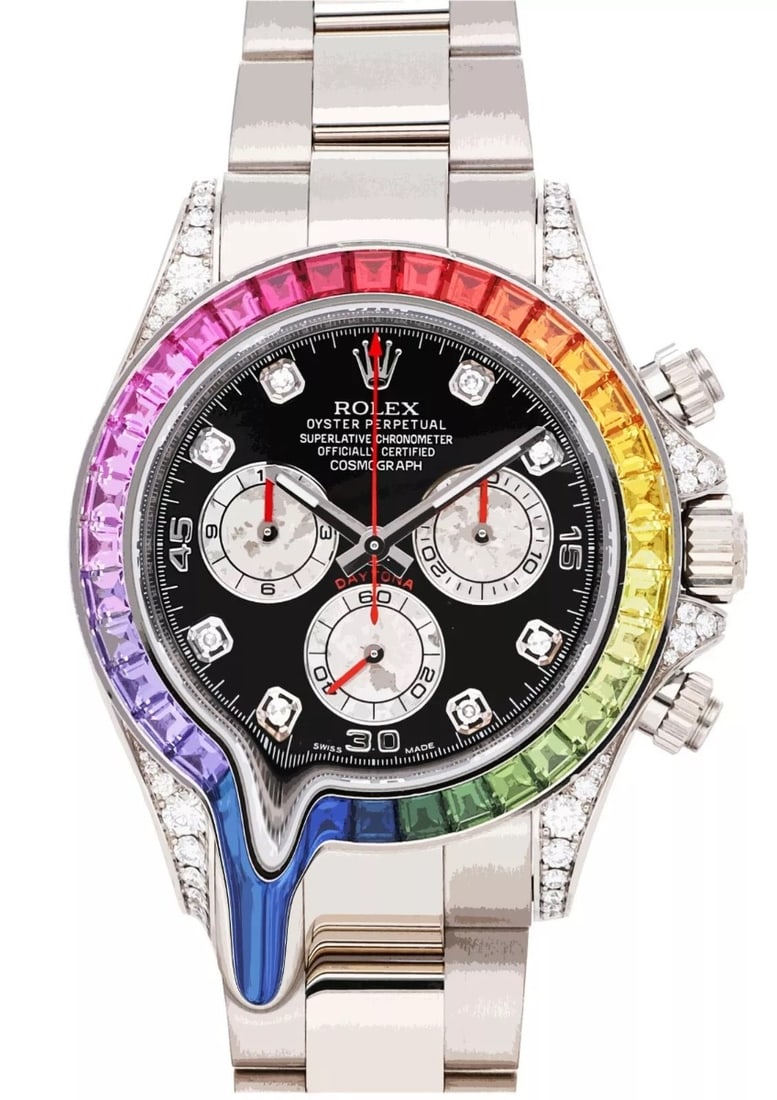 Death NYC - Rolex Oyster - Hand signed: Street Art. Death NYCHand signature by the Artist. Original certificate and golden seal included. DEATH NYC's artwork featured in galleries and streets around the world. Recently also featured in the