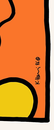 Keith Haring - Screenprint - Signed - 2