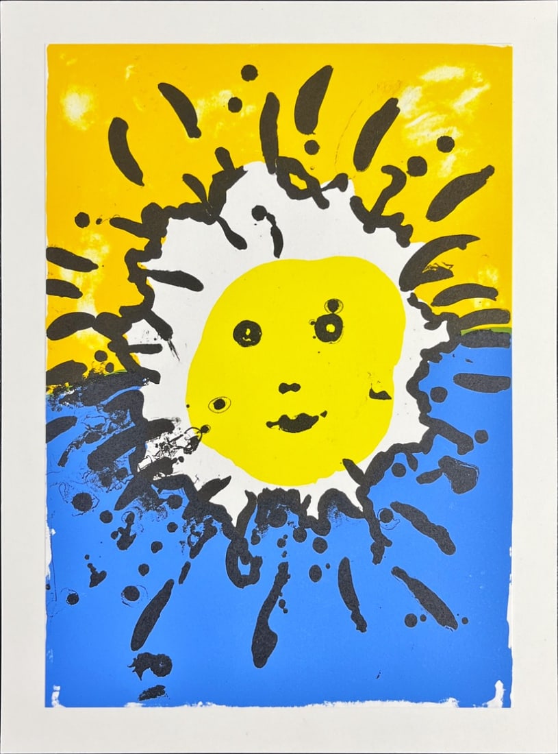 Jef Diederen - Silkscreen: Jef DIEDEREN (Heerlen 1920 - Amsterdam 2009)Painter, graphic artistEducation: Jef Diederen trained at the Middelbare Kunstnijverheidsschool in Maastricht. He continued his education at the