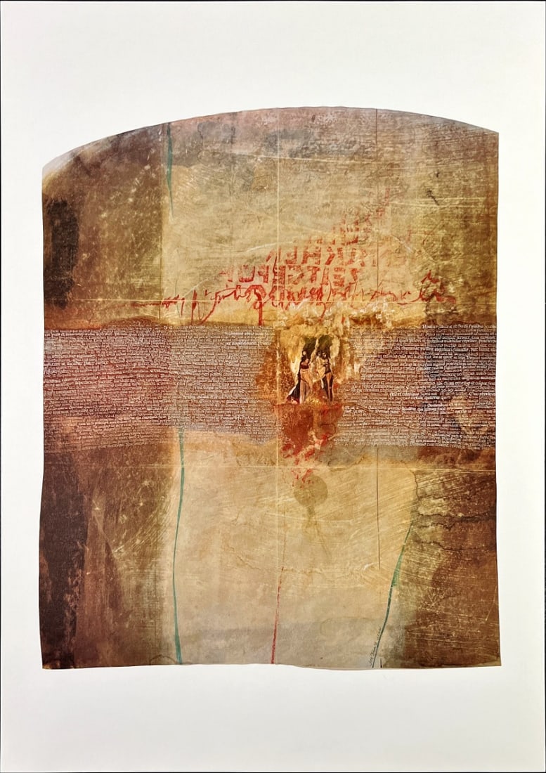 Arie Trum - Lithograph - Signed: Characteristic work by the Eindhoven-based artist. Karlgeorg Hoefer(Hochschule fur Kunst und Gestaltung, Offenbach am Main, Dld) and through international internships and workshops in Germany, U.K.