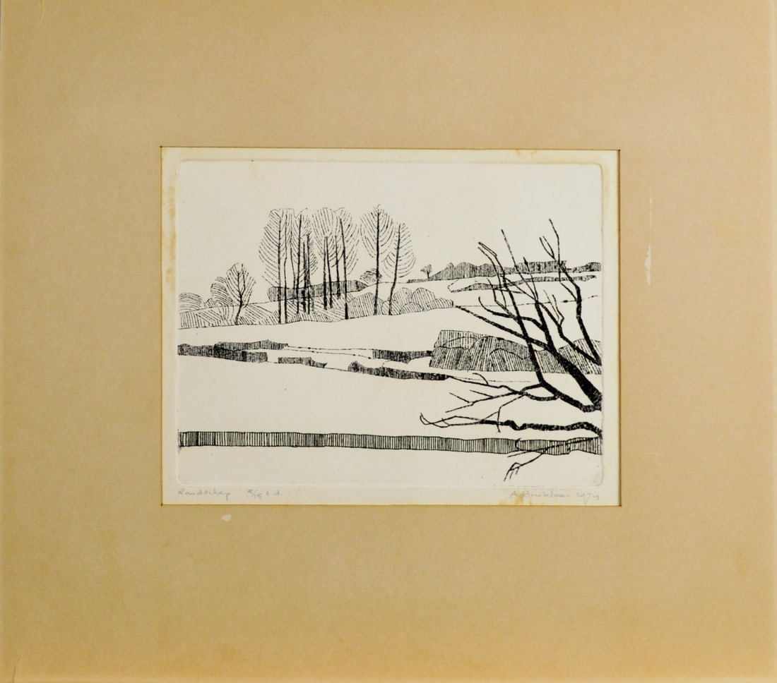 A. Buiklaar - Etching - 2
