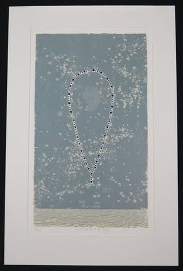 Vredegoor, Bert - Silkscreen: Hand-Signed, and numumbered in pencil by the artist. Bert VREDEGOOR (Deventer 1956)Bert Vredegoor trained at the Academy of Visual Arts, Arnhem.The works of Bert Vredegoor are best described as