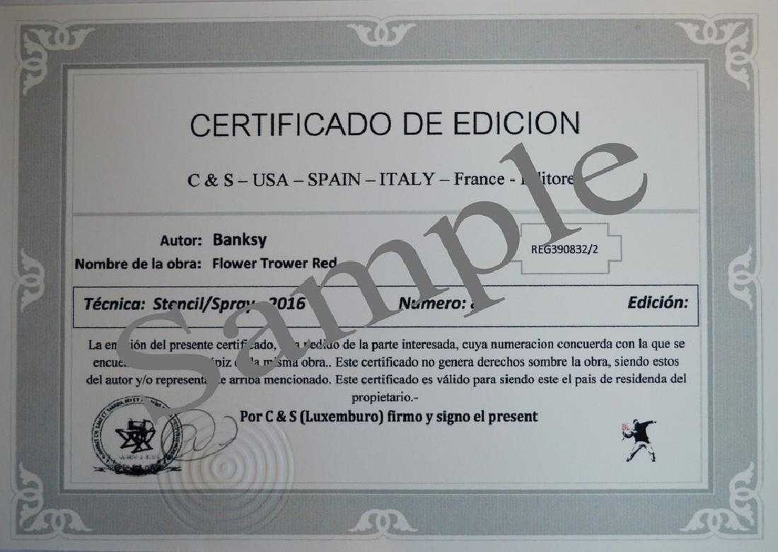 Banksy, after - Stencil / Spray. - 3