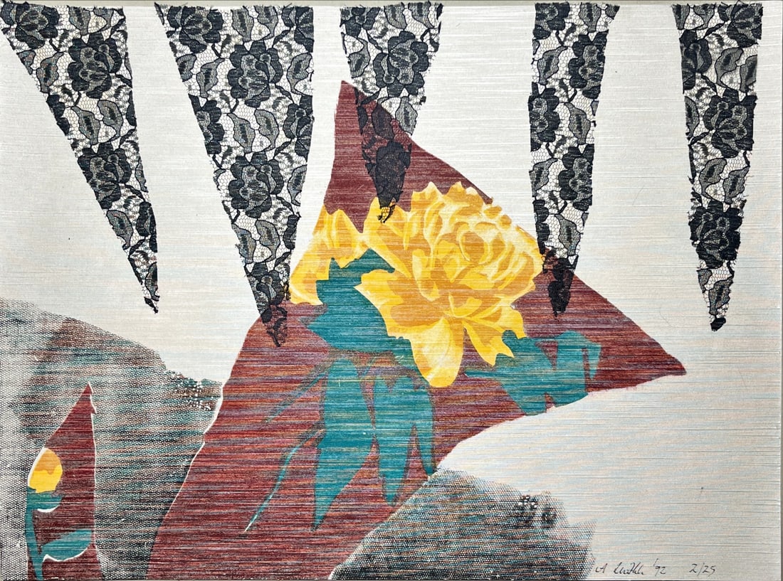 Anja Luithle - Mixed Techniques - Hand signed: Anja Luithle 1968 - German artist.Luithle studied at the State Academy of Fine Arts in Stuttgart from 1988 to 1995 under professors Dieter Groß, Sotirios Michou and Joseph Kosuth. She obtained her