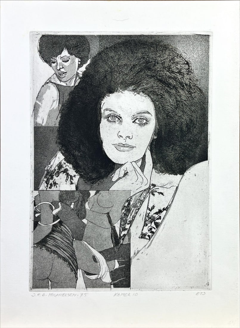 Jan (J.C.A.) Michielsen - Etching - Hand signed (1 of 1)