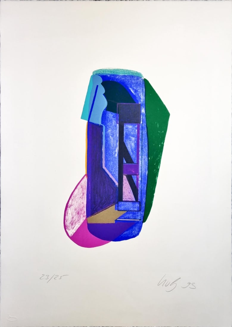 Ursula von Gierke - Lithograph - Hand signed: Ursula von Gierke (1952, German)Comes from the collection of the municipality of The Hague, The Netherlands.