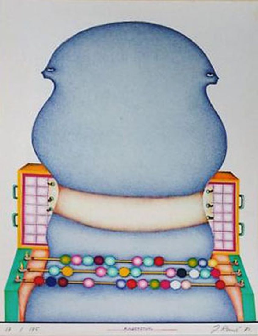 Remé. Jorge - Lithograph - Handsigned: Edition: 17/175. Handsigned titled and dated in pencil by the artist. Publisher by Galerie d'Eendt in 1971. * DAKA AANBIEDING *