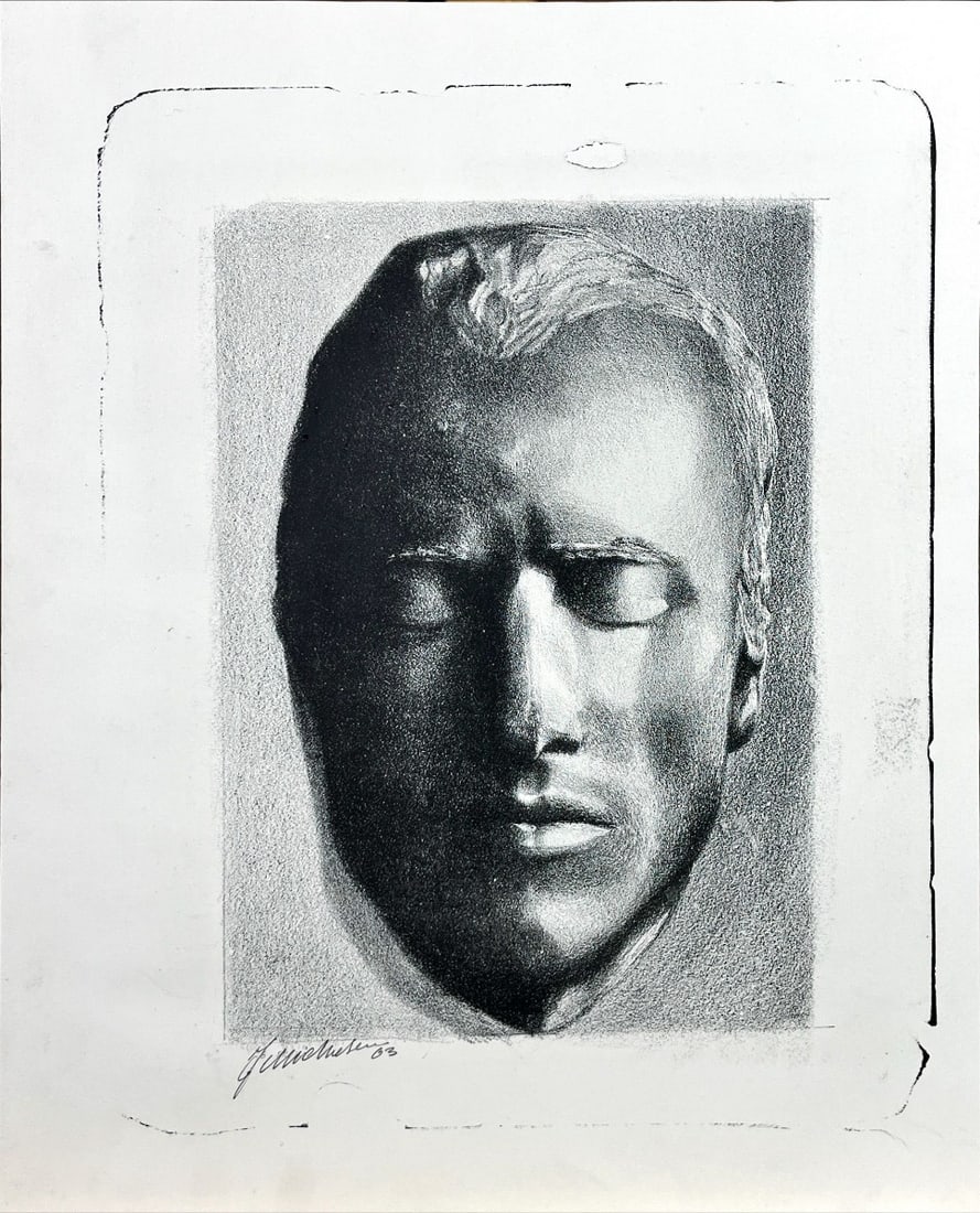 Jan (J.C.A.) Michielsen - Lithograph - Hand Signed: Michielsen, Jan - 1939-2010 Jan Michielsen was a Dutch graphic artist and painter. Jan Michielsen trained at the Academy of Fine Arts Sint-Joost. He also taught there until 1980. He lived and worked a