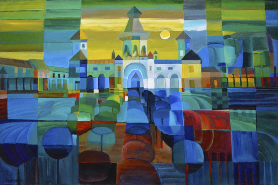 Wing, Lony - Acryl Painting - Handsigned: Hand signature by the Artist. Comes with COA.Acrylic painting on canvas. Shipped rolled up in a tube.