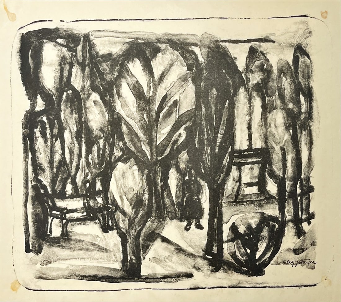 Elly IJsmeijer - washed ink drawing (1 of 1)