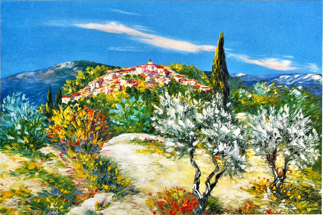 Marcel Belvisi - Lithograph - Handsigned - 2