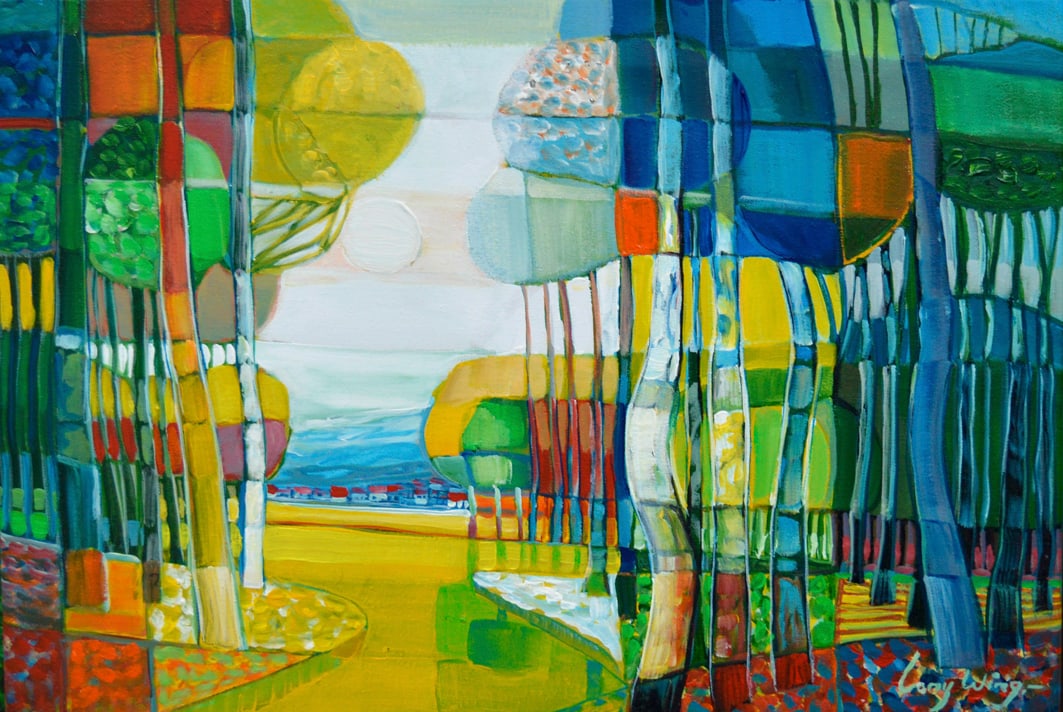 Wing, Lony - Acryl Painting - Handsigned (1 of 1)