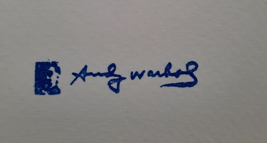 Andy Warhol - Lithograph - Signed - 4