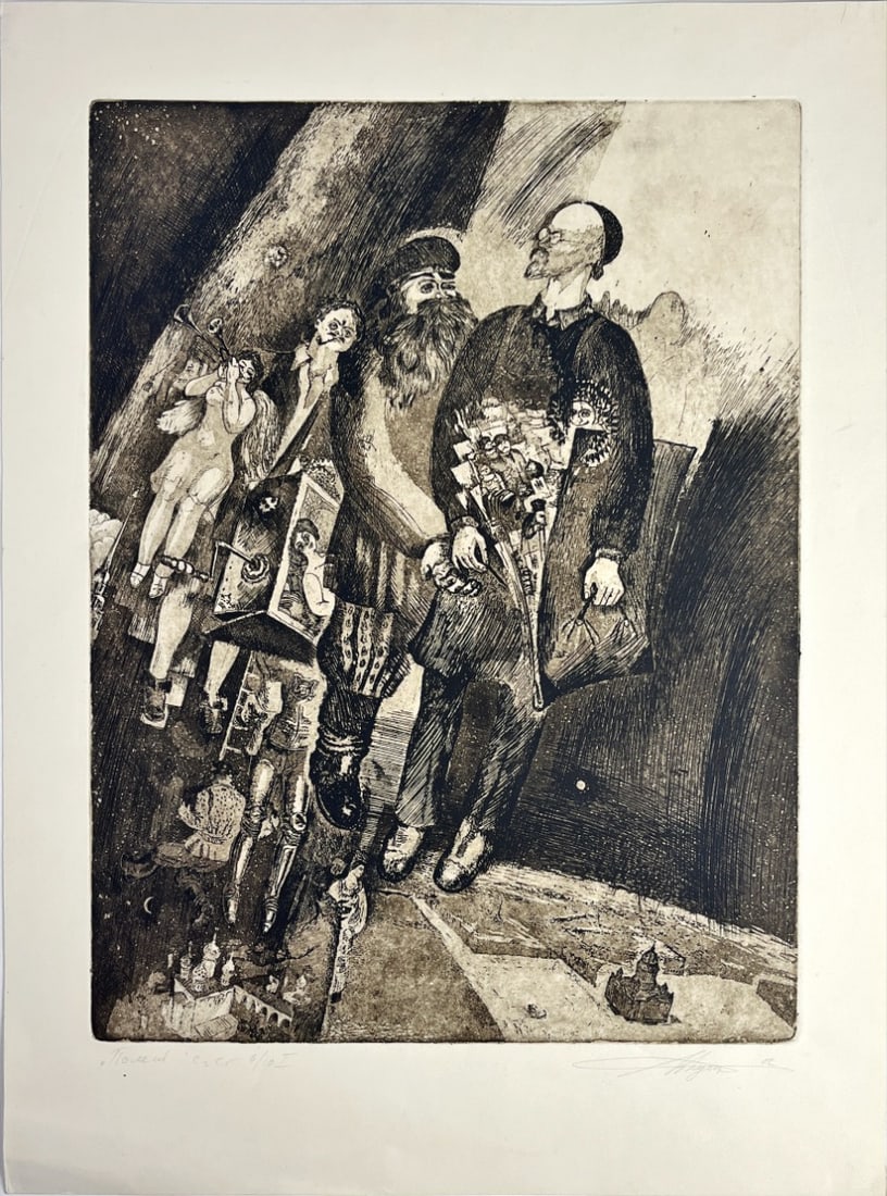 Vladimir Vereschagin - Etching - Hand signed (1 of 1)