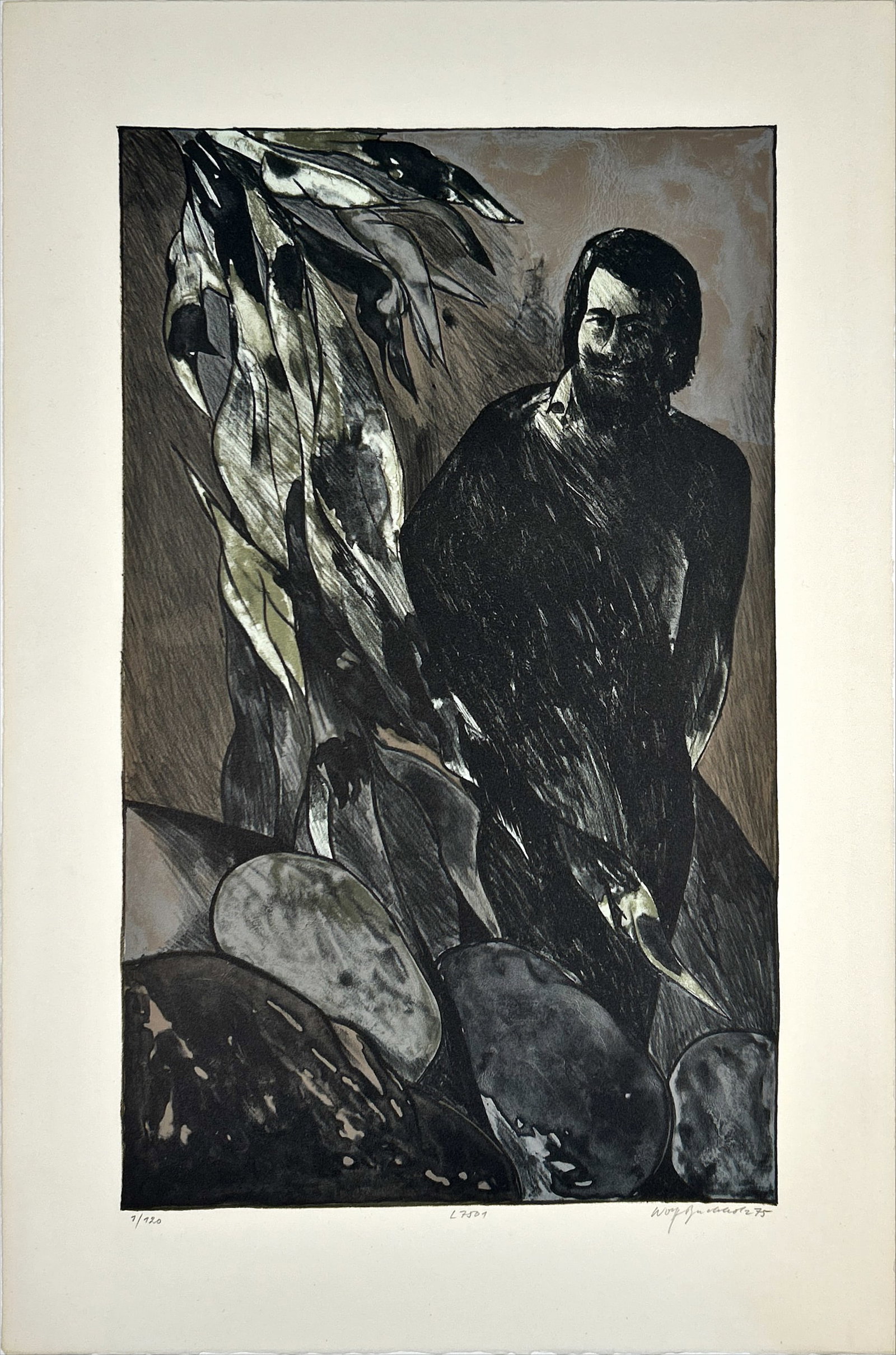 Buchholz, Wolff - Lithograph - Handsigned: Hand signed, titled and numbered in pencil by the Artist