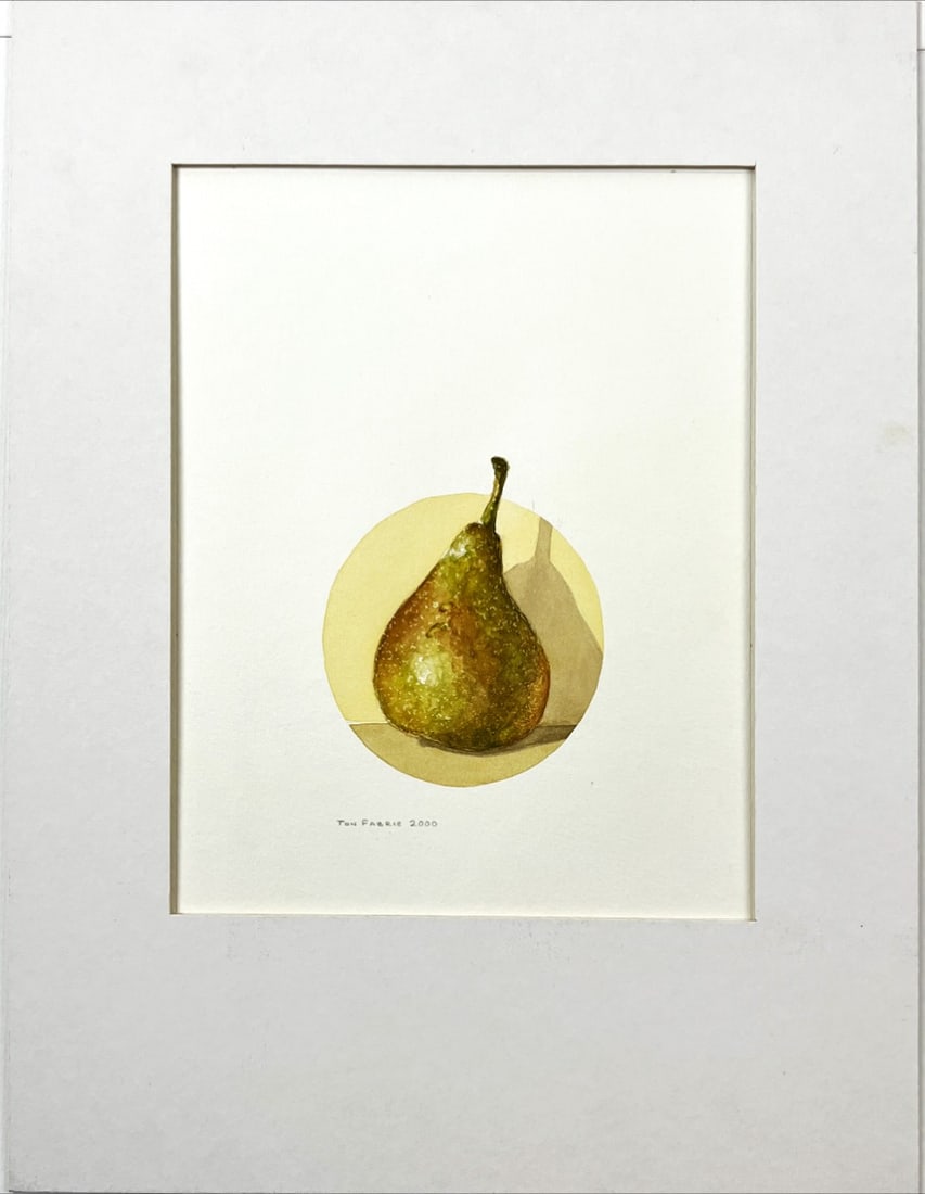 Ton Fabrie - Watercolor - Hand signed: Fabrie, Ton.Dutch School.Great Watercolor.Comes with Passe-Partout.Comes from the collection of the municipality of The Hague, The Netherlands.