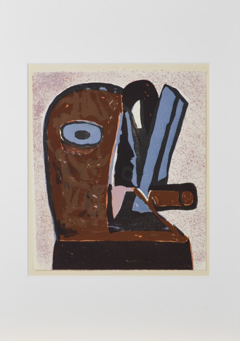 Jacques van Alphen - Gouache: Artist: Alphen, Jacques van Title: Untitled Technique: Gouache on Handmade paper size: 45 x 35 cm. (17,7 x 13,8 inch) Framed: 60 x 42,5 cm. (0 x 0 inch.) More Information Jacques van Alphen