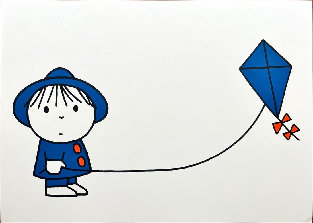 Dick Bruna - Lithography.: Artist: Bruna, Dick Title: A Story to Tell Technique: Lithograph on Museum board (heavy weight paper) size: 24 x 33,5 cm. (9,45 x 13,2 inch) Framed: Not framed More Information