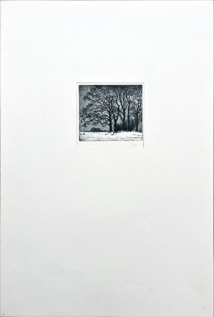 Johan Christiaan Jacob van Schagen - Etching - Hand signed (1 of 1)