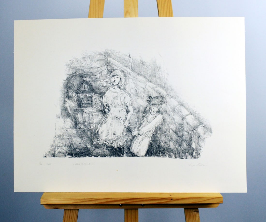 Sonja Noppen - Lithograph - Handsigned - 2